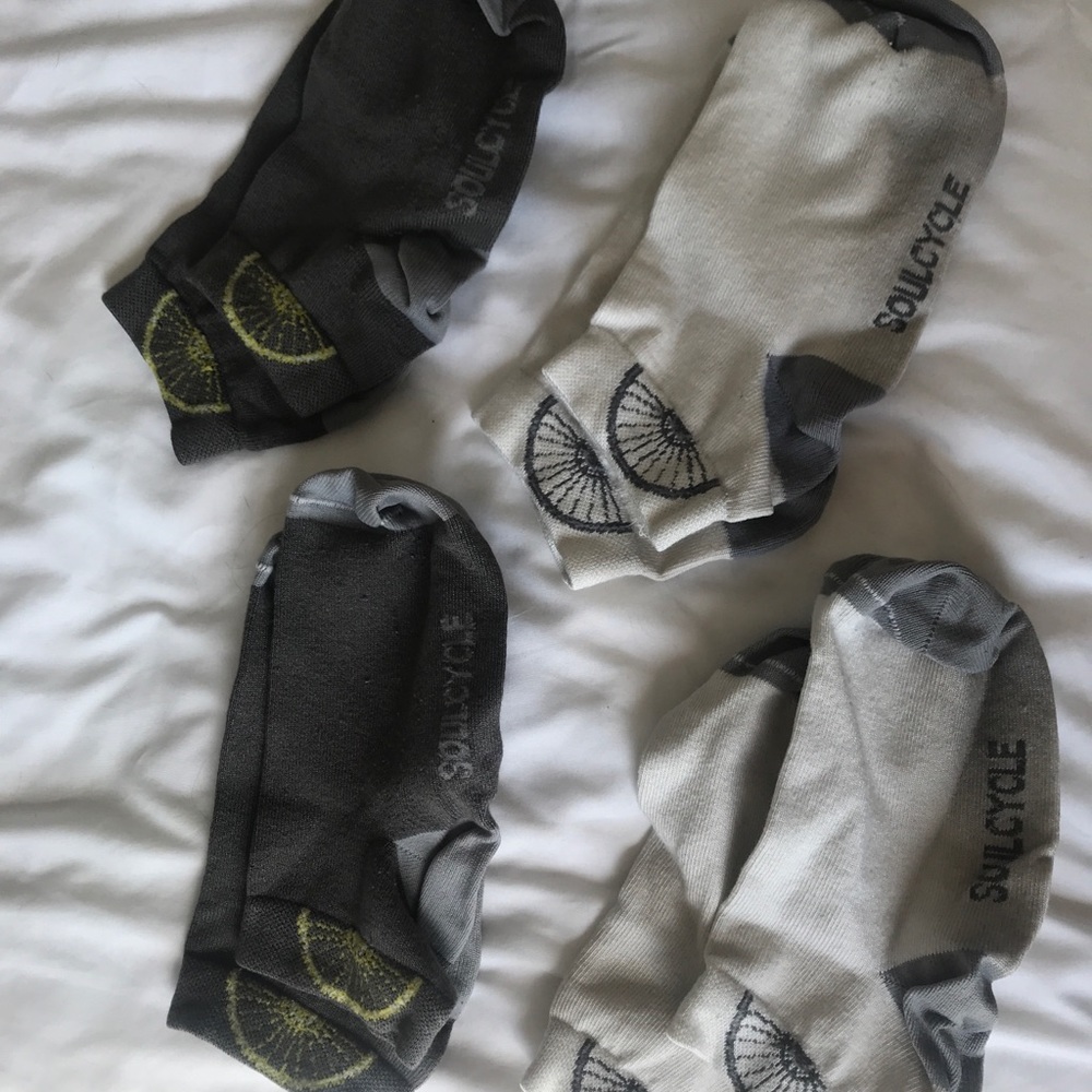 SoulCycle spinning socks